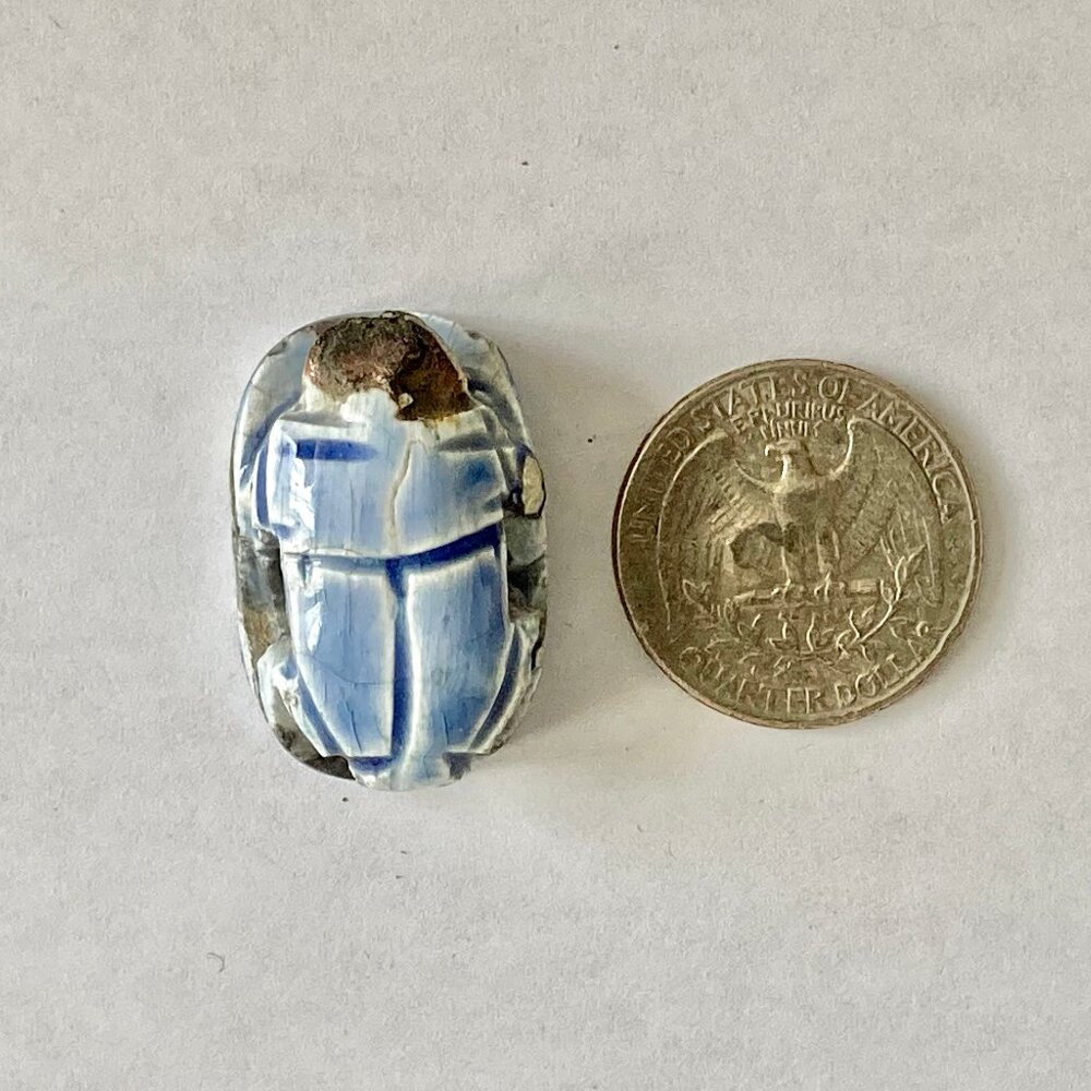 Genuine Egyptian Scarab for Jewelry Making